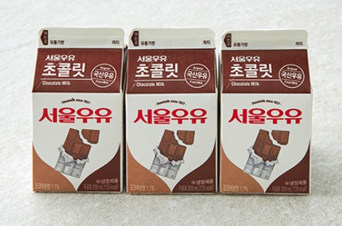서울 우유 초콜릿 200ml 3개